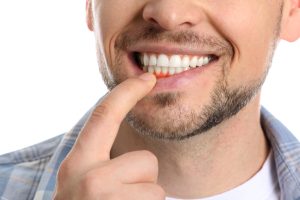 red gums may be a sign of gum disease